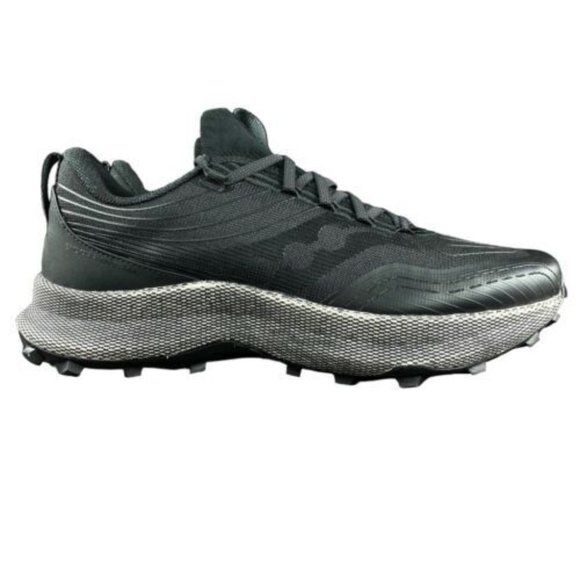 Saucony Men\'s Endorphin Trail Black Gravel Running Shoes S20647-10 Sizes 9 - 13 main image 8